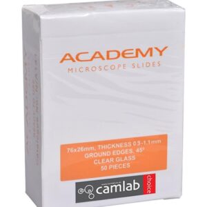 Clarity Microscope Slide 0.9-1.1mm thick Plain pk50