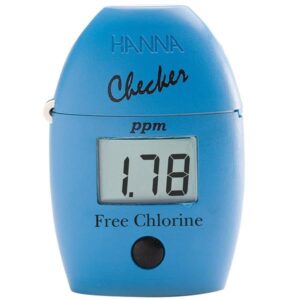 Hanna Pocket Checker for Free Chlorine, Handheld Colorimeter 0 to 2.5ppm