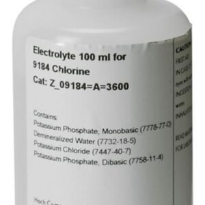Bottle of electrolyte 9184 Chlorom.