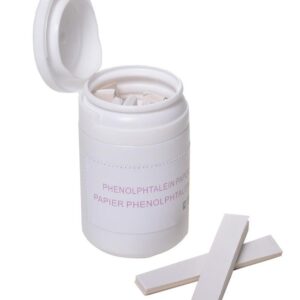 Allschoolabs Phenolphthalein Test Paper - Pack of 200 (10 Books x 20 Strips)