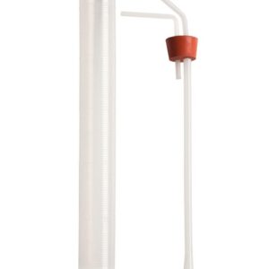 Bel-Art Polypropylene Gas Washing Bottle with Fritware Polyethylene Dispersion Disc