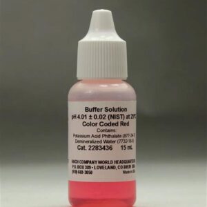 NIST Buffer Solution pH4.01 @25?C Red 15ml
