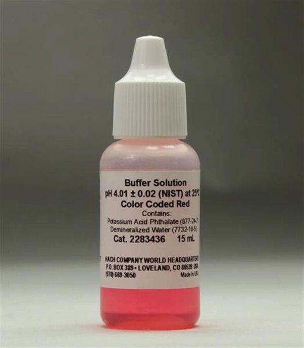 NIST Buffer Solution pH4.01 @25?C Red 15ml