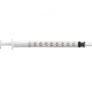 303172 BD Plastipak Syringe 1ml - Luer Slip - Pack of 120