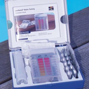 3-Chamber Pooltester 4 in 1 LR Chlorine, pH, Alkalinity and Cyanuric Acid
