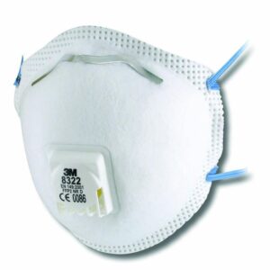 3M 8322 FFP2 Valved Dust/Mist Respirator -  Pack of 10