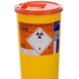 5L Daniels Sharpsbin - Orange - Pack of 48