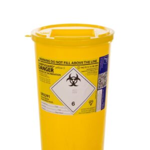 5L Daniels Sharpsbin - Yellow - Pack of 48