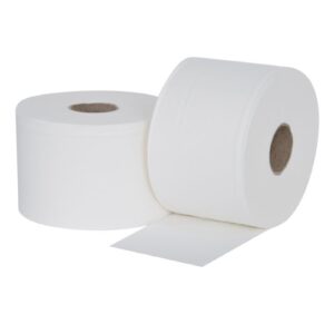 JT81SW Versa-Twin 2-Ply Toilet Roll - White x 24 Rolls