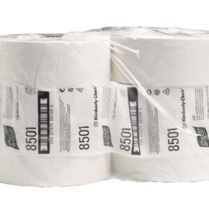 8501 SCOTT  PERFORMANCE Toilet Tissue - Jumbo Roll/400 M/76 - White - 6 x 1053 Sheets