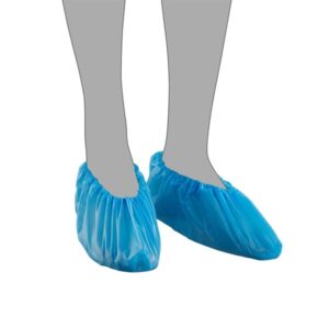 Blue CPE Overshoes 16" Pack of 20x100