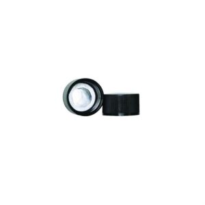 C10BK Wheaton 10mm Black PP Urea Cap  Pack of 882