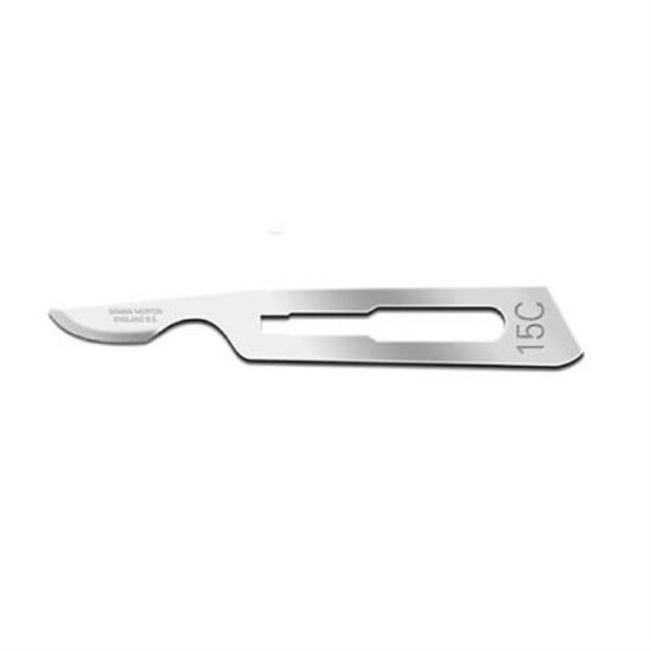 0215 No.25A Red Sterile Scalpel Blade Pack of 100