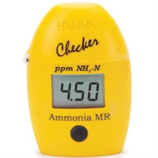 Hanna Pocket Colorimeter for Ammonia, Medium Range 0.00 to 9.99ppm