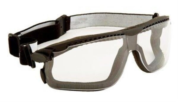 Maxim Hybrid safety goggles PC clear lens w / clear AF Pack of 10