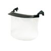 Clear visor cellulose acetate anti fog treatment 1mm peak Pack of 10