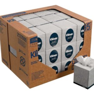 21270 KLEENEX  Facial Tissue - Cube - White - 36 x 95 Sheets