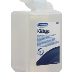 6348 KLEENEX  Luxury Foam Antibacterial Hand Cleanser - Clear - 6 x 1 Litre Cassette