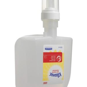 6383 KLEENEX  Gel Hand Sanitiser - Unfragranced - Clear - 4 Electronic Cassettes x 1.2 Litre