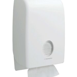 6945 AQUARIUS Folded Hand Towel Dispenser - Interleaved - White