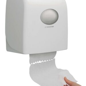 6953 AQUARIUS SLIMROLL Rolled Hand Towel Dispenser - White