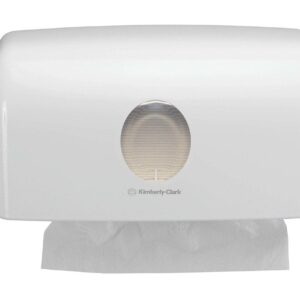 6956 AQUARIUS Folded Hand Towel Dispenser - Multifold - White