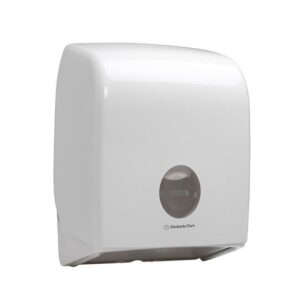 6958 AQUARIUS Toilet Tissue Dispenser - Single Mini Jumbo - White