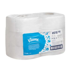 8515 KLEENEX  Toilet Tissue 2-Ply - Midi Jumbo Roll/250 M/78 - 6 x 625 Sheets