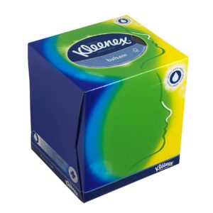 8825 KLEENEX  Facial Tissue - Cube - White - 12 x 56 Sheets