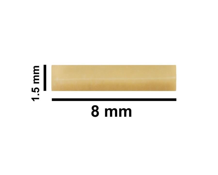 Bel-Art Spinbar Yellow Stirring Bar Teflon Micro Flea, 8x1.5mm