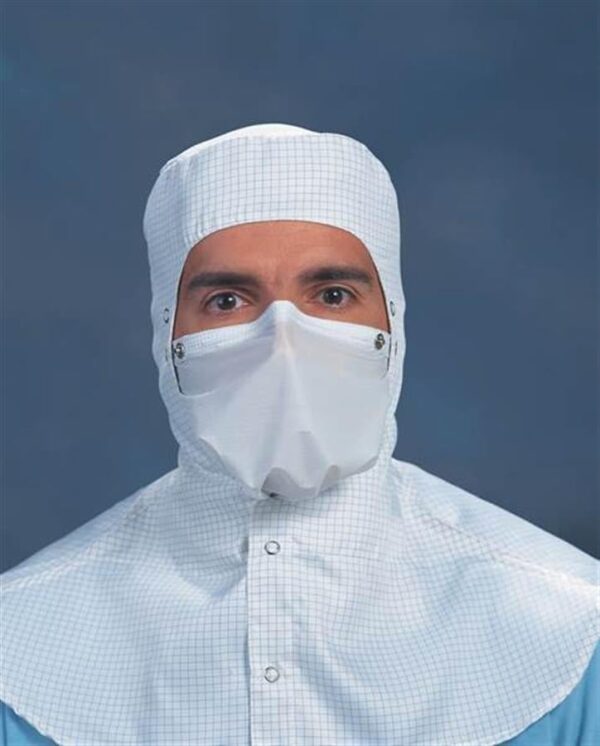 KIMTECH PURE M7 Veil with snaps White 3 bags x 50 Masks 40.8cm x 33.2cm