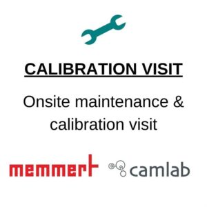 Calibration and Maintenance Visit on Memmert Chambers
