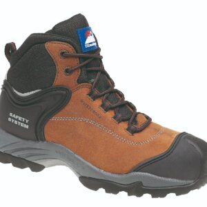 4104 Himalayan Brown Nubuck Waterproof Safety Boots