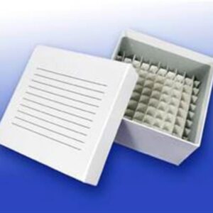 Cardboard Cryo Boxes - 81 and 100 Place with grid