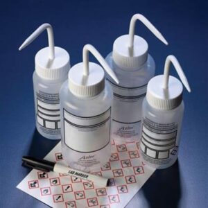 Azlon DIY safety wash bottles - with and without venting
