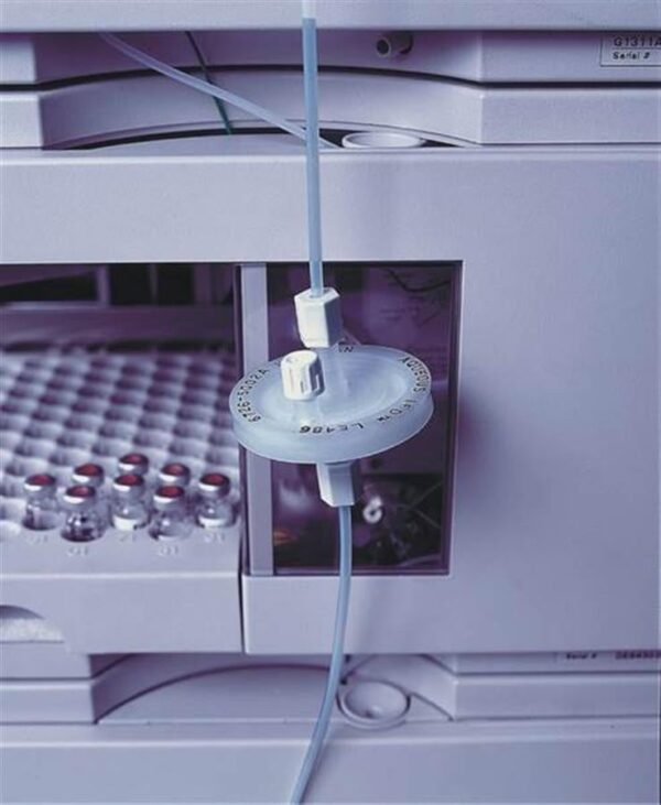 In-line mobile phase filters