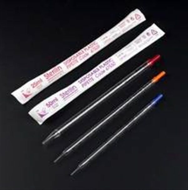 Polystyrene Pipettes Individual Paper Peel Wrap