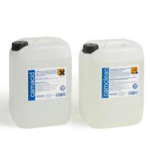 Camacid neutralising agent for glassware washers