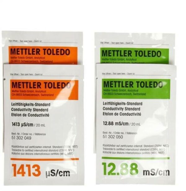 Mettler Conductivity Standard in single use sachets