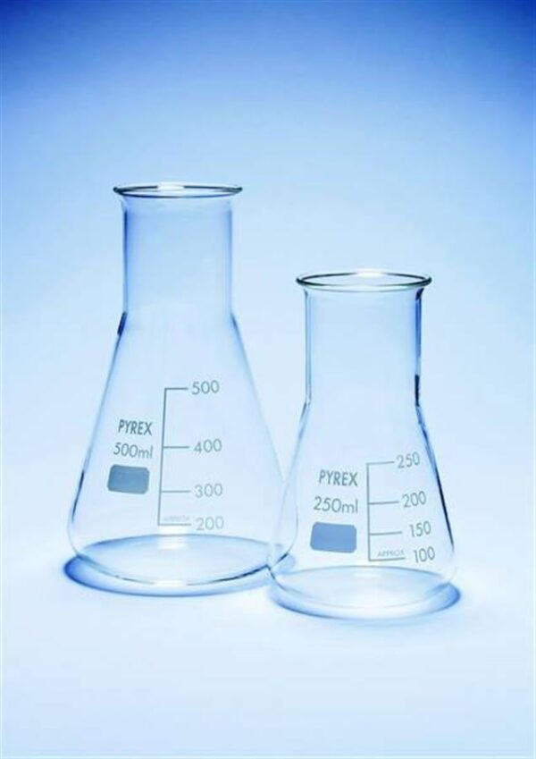 Erlenmeyer Flask Wide Neck Pyrex