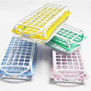 3 Tier Polypropylene Laboratory Tube Racks - fully autoclavable