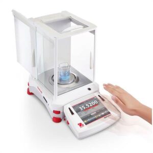 Auto Door Feature - Ohaus Explorer balance with Internal calibration