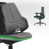Integral seat pads for Bimos Neon laboratory chairs