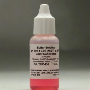 Colour Coded NIST Buffers - pH values at 25?C (15ml bottles)