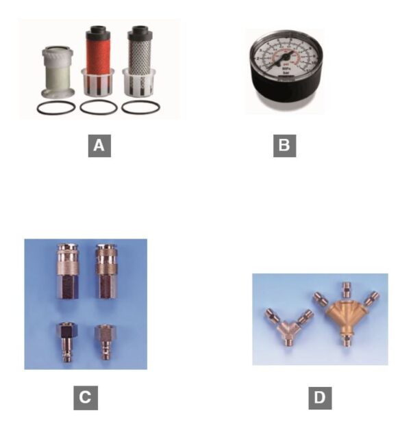 Accessories for 3M Aircare Wall / Floor Mounted Filtration Units