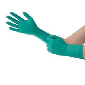 Nitra-Touch Green Nitrile Powder Free Gloves - Box of 100