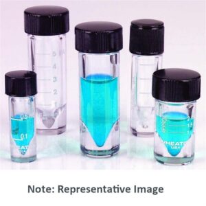 0.1ml V-vial Clear 8-425 O/T Cap Pack of 12