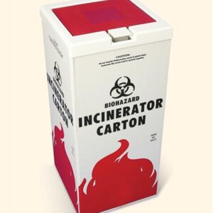 Bel-Art Reusable PP Cover for Incinerator Disposal Carton