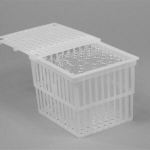 Basket PP Test Tube With/Lid 5'x 4'x 4'