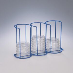 Bel-Art Poxygrid 60mm Contact Plate/Petri Dish Rack, Pack of 1